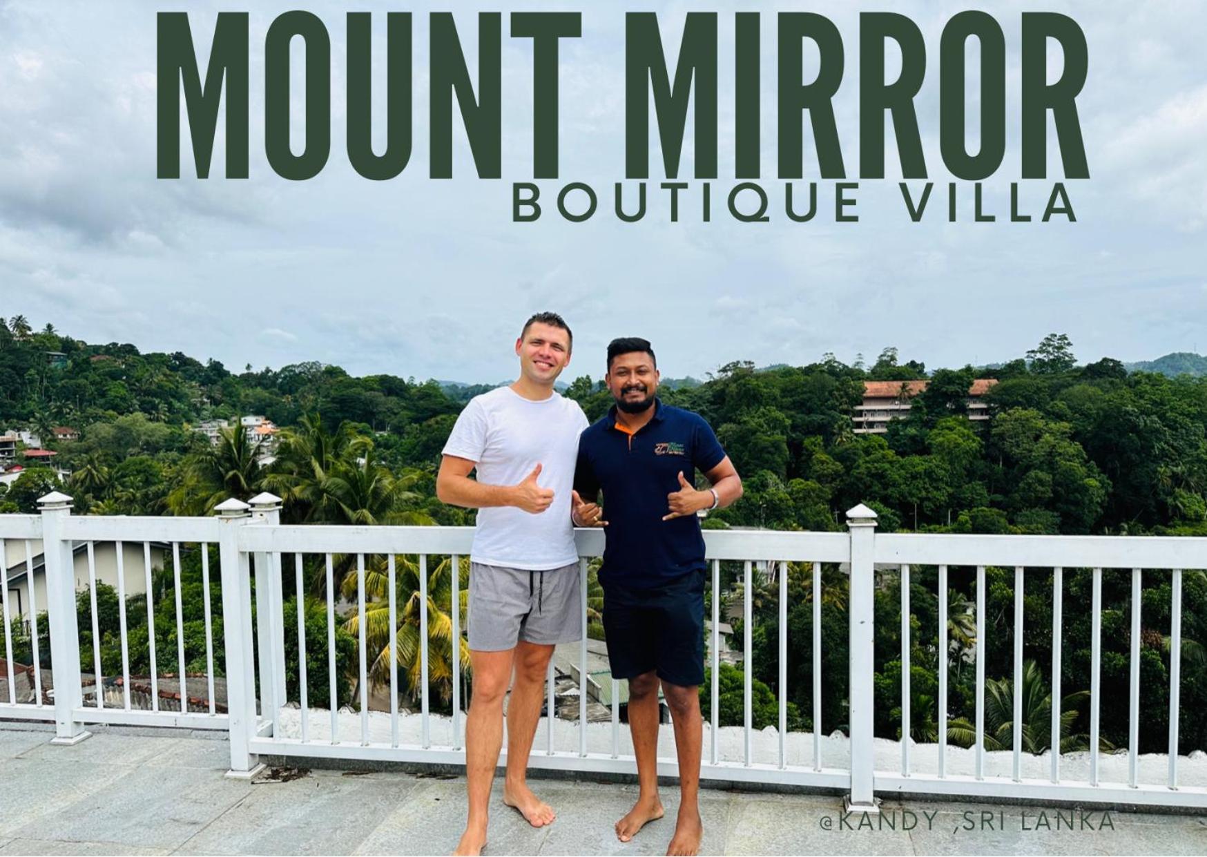 Kandyan Mount Mirror Boutique Villa Екстериор снимка
